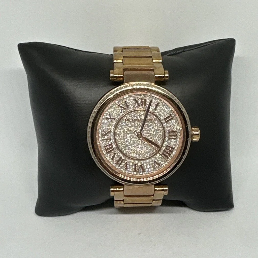 Michael Kors Skylar MK5868 Women's Rose Gold Stainless Steel Analog Watch HME594